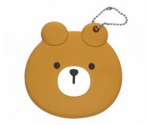 PVC鏡子保護(hù)套，PVC卡通小熊鏡子護(hù)套_PVC套